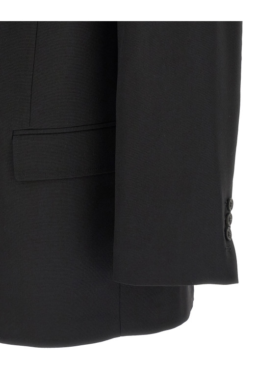Single-breasted blazer  Black