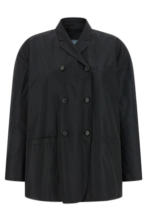 Taffeta jacket Black
