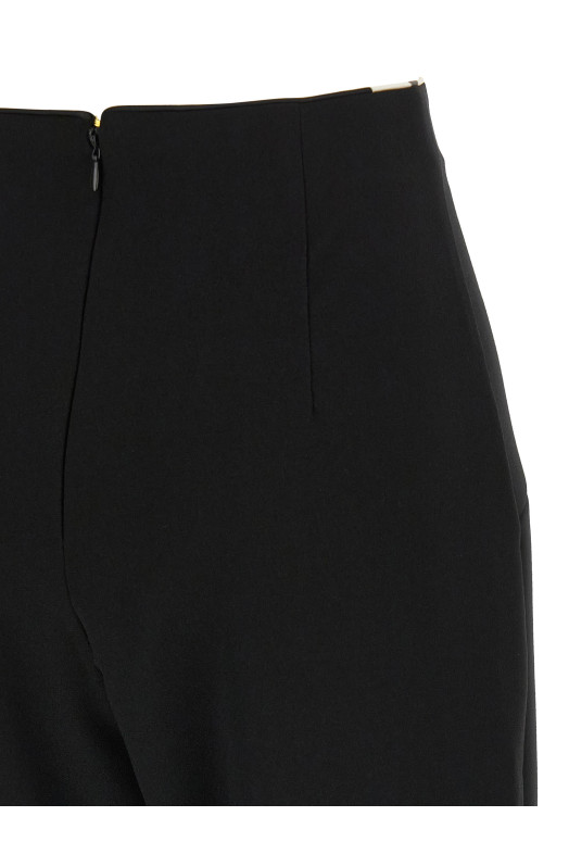 Cut-out jumpsuit Black