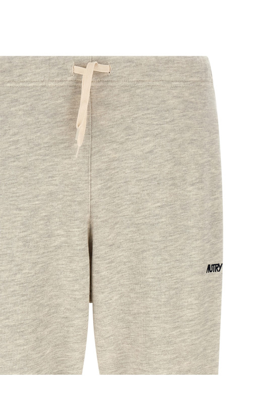 Logo embroidery joggers Gray