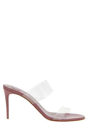 'Just Nothing' mules Transparent