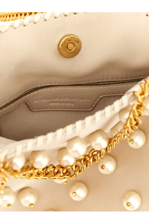 Micro 'Falabella' handbag White