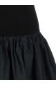 Taffeta skirt dress Black
