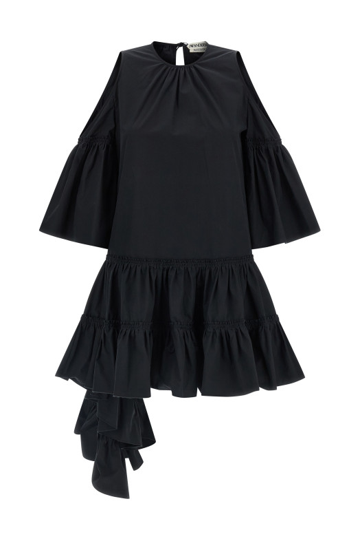 'Ruffles' dress Black