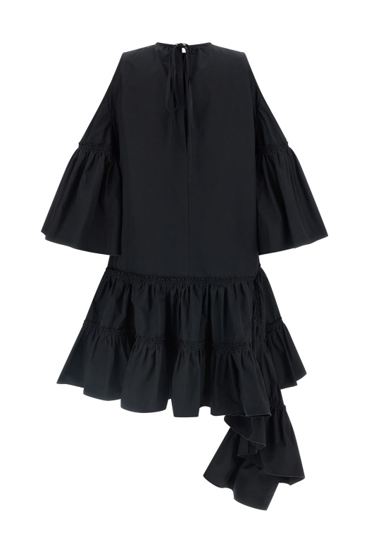 'Ruffles' dress Black
