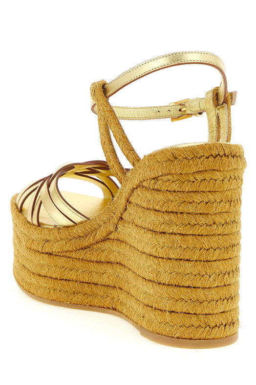 Valentino Garavani 'Bribri' espadrilles Gold