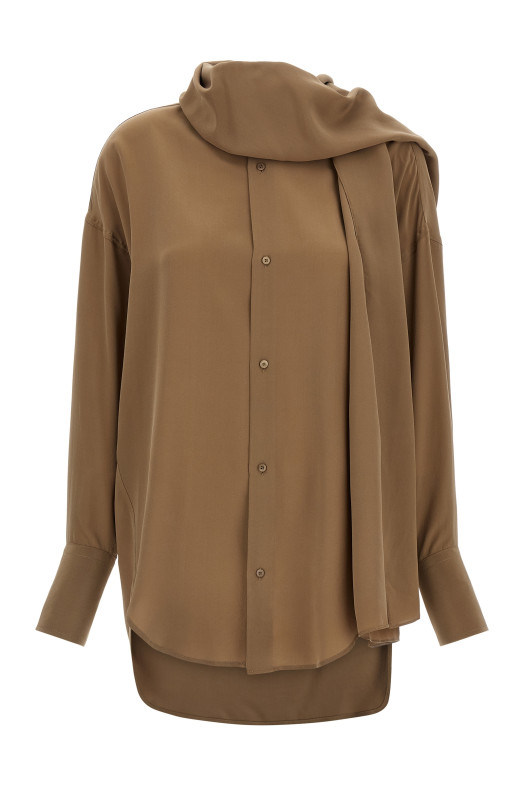 'Georgia' shirt Brown