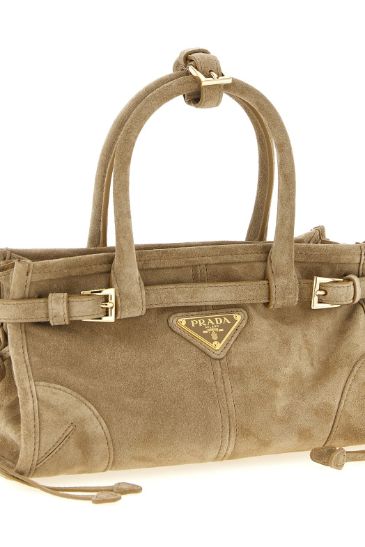 'Prada Bonnie' mini handbag Beige