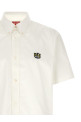 'Wild Tiger crest' shirt White