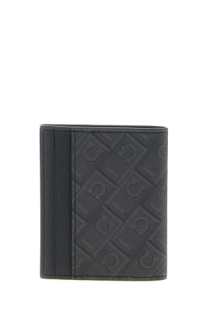 'Ferragamo Monogram' card holder Black