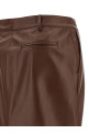 Leather skirt Brown