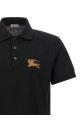 Embroidery polo shirt Black