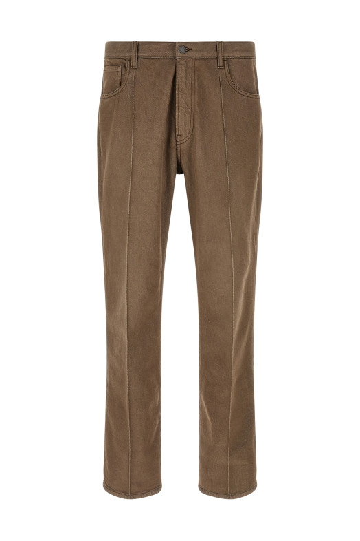 'OLD' wash jeans Brown