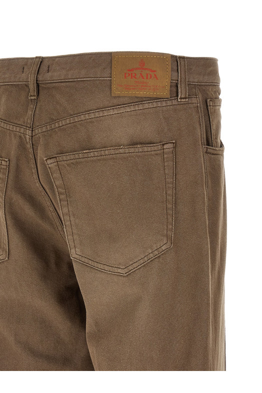 'OLD' wash jeans Brown