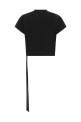 'Cropped Small Level T' T-shirt Black