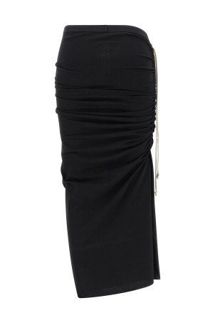 'Edfu Knee' skirt Black
