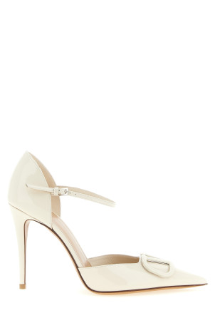 Valentino Garavani 'D'Orsay' pumps White