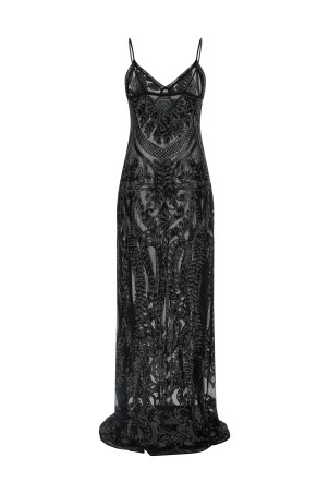 Sequin dress Black
