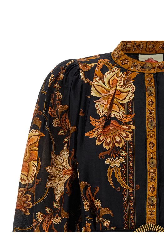 'Majestic Garden Black' dress Black