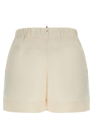 Technical froissé shorts White
