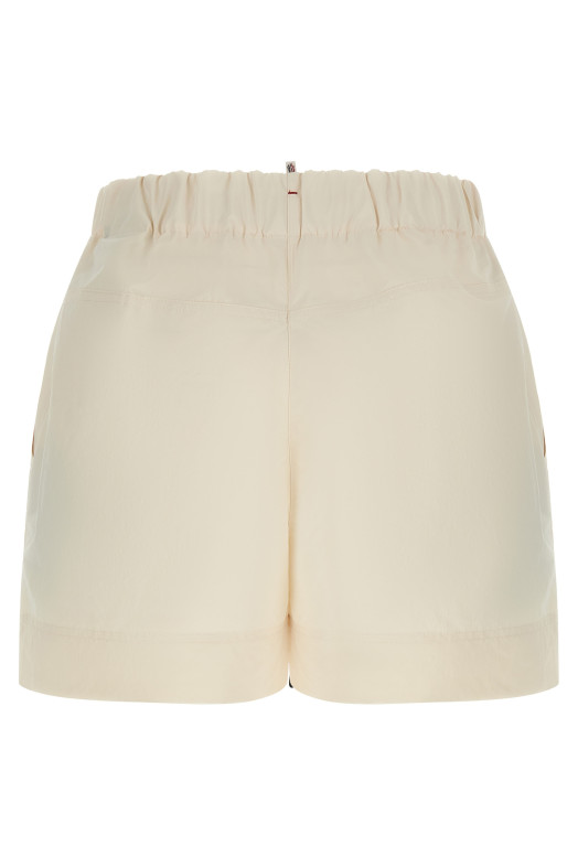 Technical froissé shorts White
