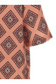 Tie print dress Pink