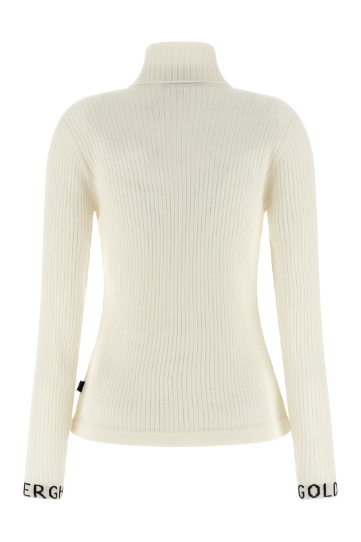 'Mira' turtleneck sweater White
