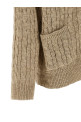 Braided cardigan Beige