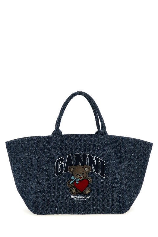 'XXL Bear' shopping bag Blue