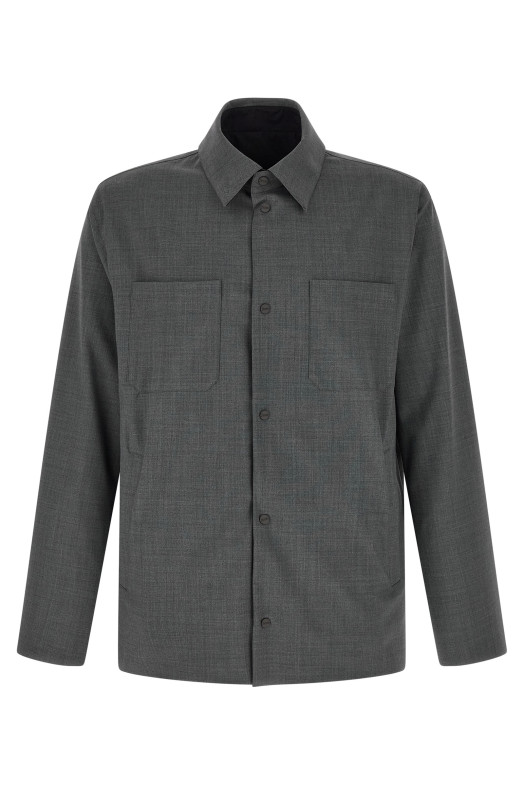 Reversible overshirt  Gray