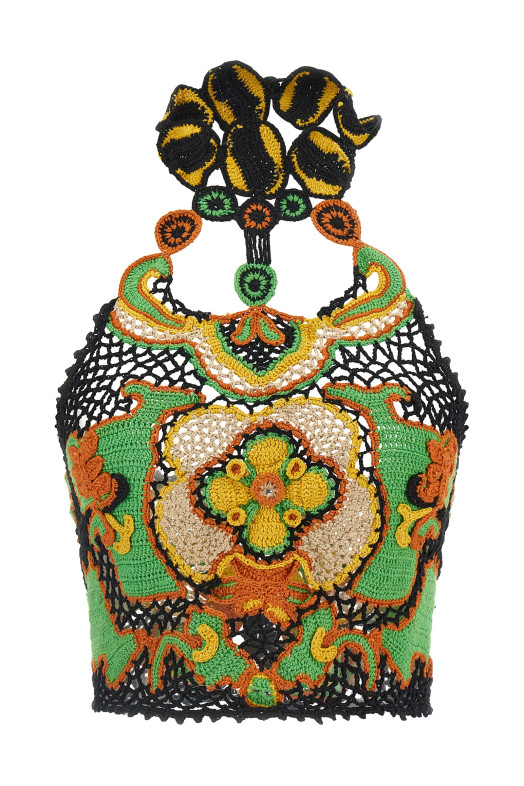 Crochet top Multicolor