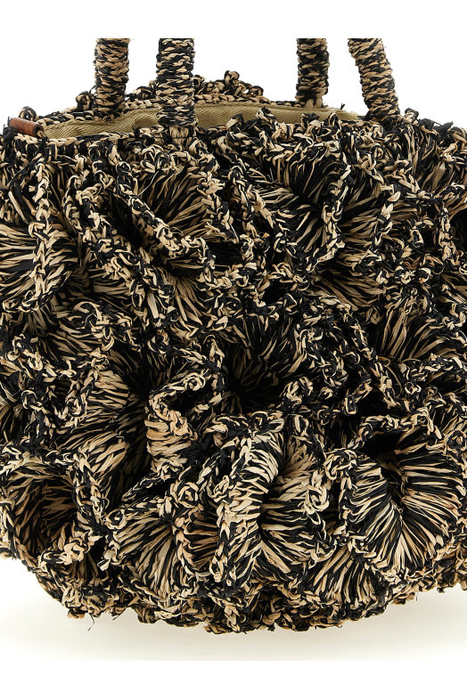 'Coral' handbag Black-grey