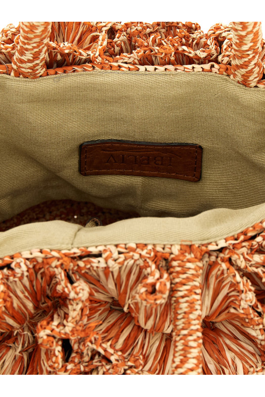 'Coral' handbag orange