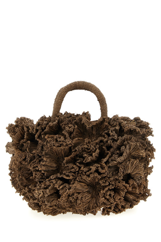 'Coral' handbag Brown
