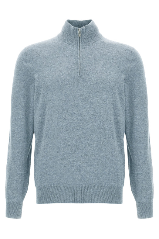 Half-zip sweater BLUE