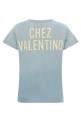 Valentino Garavani 'Panther Lady' T-shirt BLUE