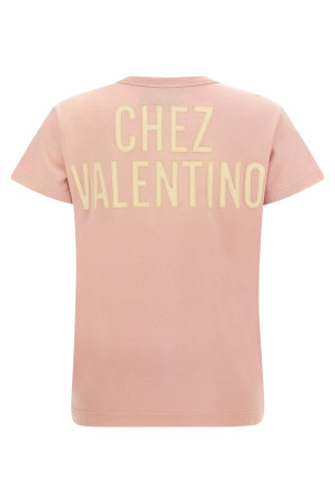 Valentino Garavani 'Panther Lady' T-shirt Pink