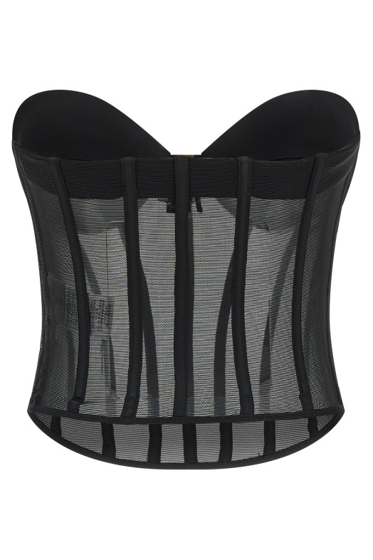 Bustier Top Black