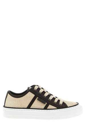 'Shiny Tab' sneakers Beige