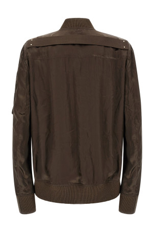 'Classic Flight' bomber jacket Brown