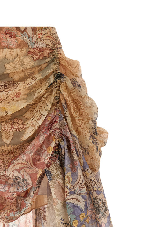 'Rebellion' draped skirt Pink