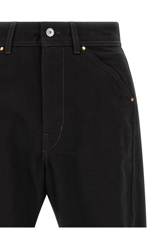 'Twisted Workwear' jeans Black