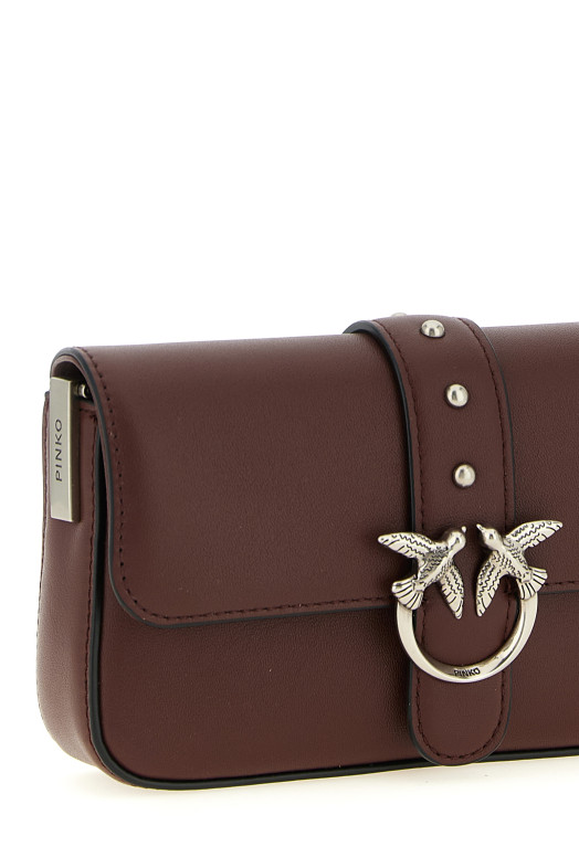 'Love One Slouchy Baby' crossbody bag Bordeaux