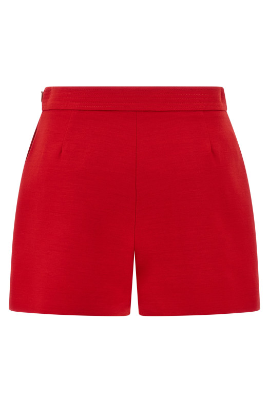 Valentino Garavani VGold Shorts Red