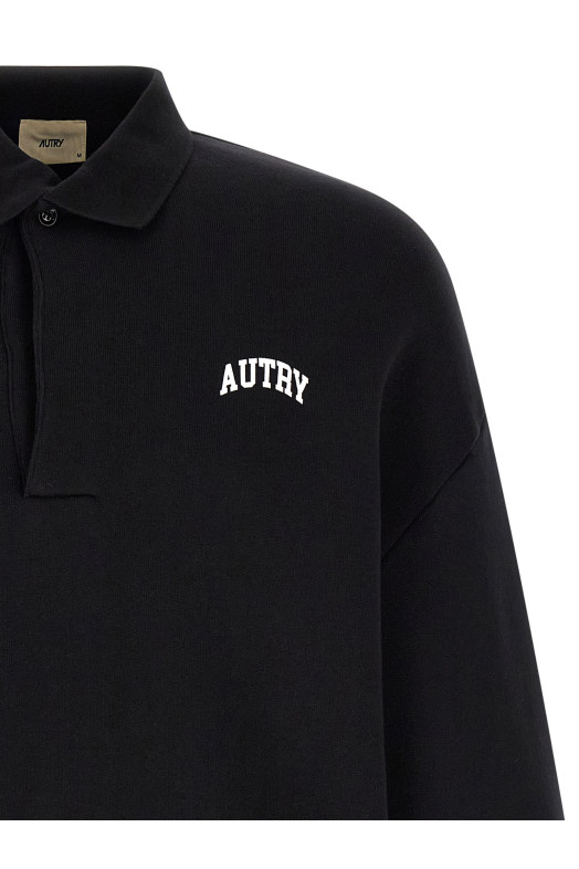 'Autry College' polo shirt Black