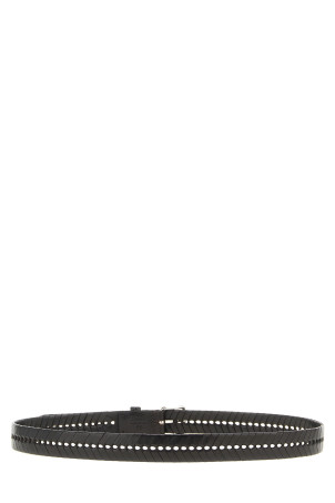 'Braided' belt Brown