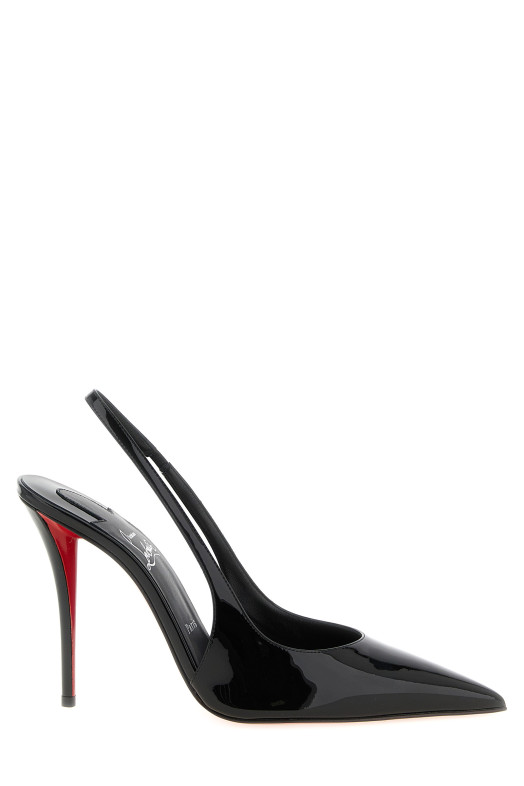 'Miss Z' slingback Black