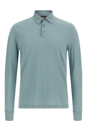 'Ice Cotton' polo shirt BLUE