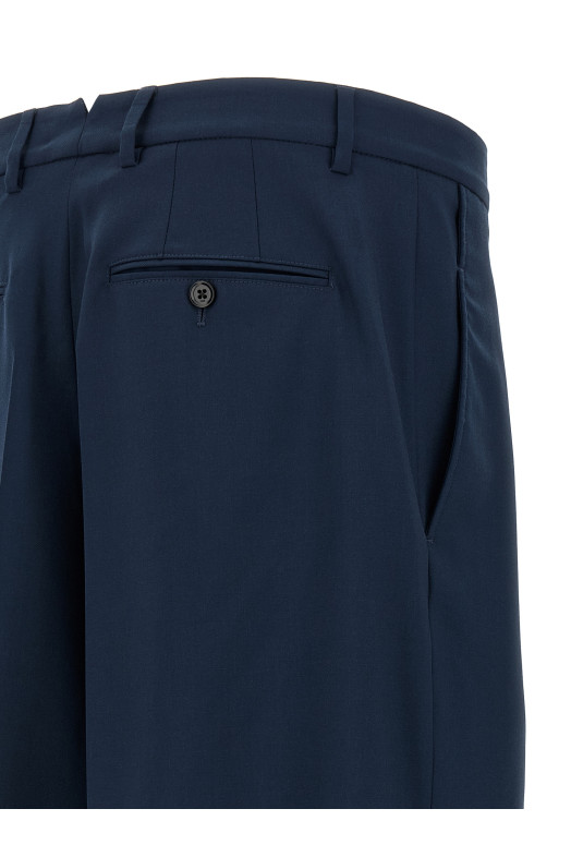 Fresh wool bermuda shorts Blue