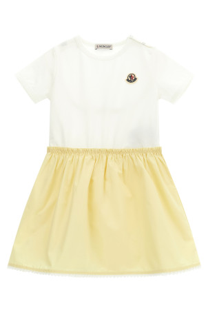 Logo patch dress Multicolor